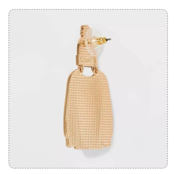 Target SUGARFIX sweater earrings NWT - Picture 2 of 3